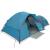 Cort camping pentru 5 persoane, albastru, impermeabil GartenMobel Dekor