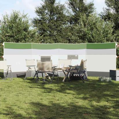 Paravan de camping verde 510x153 cm impermeabil GartenMobel Dekor
