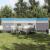 Paravan de camping, albastru, 510x153 cm, impermeabil GartenMobel Dekor
