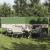 Paravan de camping verde 344x120 cm impermeabil GartenMobel Dekor