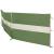 Paravan de camping verde 490x123 cm impermeabil GartenMobel Dekor
