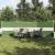 Paravan de camping verde 490x123 cm impermeabil GartenMobel Dekor