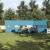 Paravan de camping, albastru, 490x123 cm, impermeabil GartenMobel Dekor