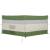 Paravan de camping verde 340x130 cm impermeabil GartenMobel Dekor