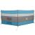 Paravan de camping, albastru, 340x130 cm, impermeabil GartenMobel Dekor