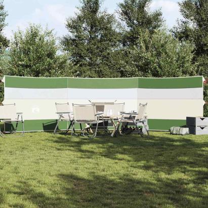 Paravan de camping verde 508x130 cm impermeabil GartenMobel Dekor