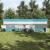 Paravan de camping, albastru, 508x130 cm, impermeabil GartenMobel Dekor