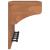 Suport pentru haine "SANDNES" 87x30x42 cm, lemn masiv de pin GartenMobel Dekor
