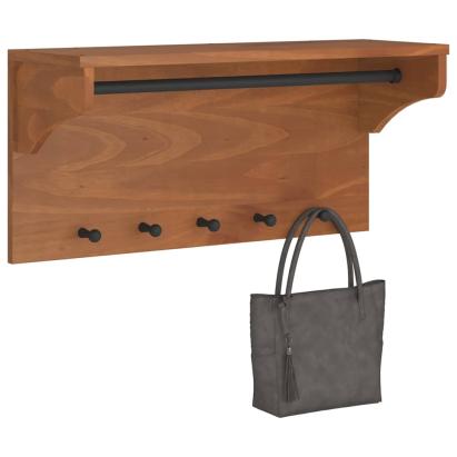 Suport pentru haine "SANDNES" 87x30x42 cm, lemn masiv de pin GartenMobel Dekor