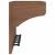 Suport pentru haine "SANDNES" 87x30x42 cm, lemn masiv de pin GartenMobel Dekor
