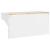 Suport pentru haine "SANDNES" alb 87x30x42 cm lemn masiv de pin GartenMobel Dekor