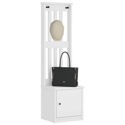 Arborele „SANDENS” alb 45x40x159,5 cm lemn masiv de pin GartenMobel Dekor