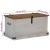 Cufă de depozitare HALDEN alb 91x48x47 cm lemn masiv de pin GartenMobel Dekor