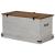Cufă de depozitare HALDEN alb 91x48x47 cm lemn masiv de pin GartenMobel Dekor