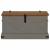 Cufă de depozitare HALDEN gri 91x48x47 cm lemn masiv de pin GartenMobel Dekor