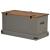 Cufă de depozitare HALDEN gri 91x48x47 cm lemn masiv de pin GartenMobel Dekor