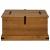 Cufă de depozitare HALDEN 91x91x47 cm din lemn masiv de pin GartenMobel Dekor