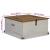 Cufă de depozitare HALDEN alb 91x91x47 cm lemn masiv de pin GartenMobel Dekor