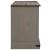 Dulap TV HALDEN 2 usi glisante gri 150x40x60 cm lemn masiv GartenMobel Dekor