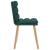 Scaune de bucătărie, 2 buc., verde închis, material textil GartenMobel Dekor