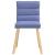Scaune de sufragerie 2 buc țesătură Jeans Blue GartenMobel Dekor