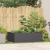 Jardinier negru 120x80x40 cm Oțel GartenMobel Dekor