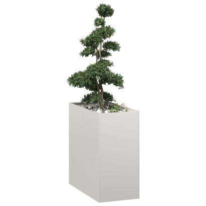 Jardinieră 40x80x80 cm oțel inoxidabil GartenMobel Dekor