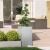 Jardinieră 40x80x80 cm oțel galvanizat GartenMobel Dekor
