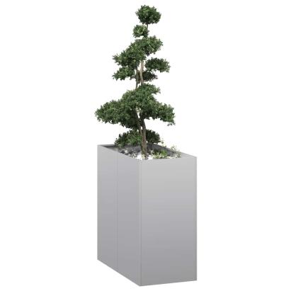 Jardinieră 40x80x80 cm oțel galvanizat GartenMobel Dekor