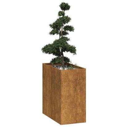 Jardinieră Rusty 40x80x80 cm Oțel pentru intemperii GartenMobel Dekor