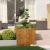 Jardinieră Rusty 80x80x80 cm Oțel pentru intemperii GartenMobel Dekor