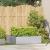 Jardinieră 100x100x30 cm oțel galvanizat GartenMobel Dekor