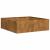Jardinieră Rusty 100x100x30 cm Oțel pentru intemperii GartenMobel Dekor