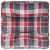 Perne de paleți, roșu carouri, material textil GartenMobel Dekor