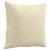 Set de canapele cu perne, 2 piese, crem, material textil GartenMobel Dekor