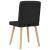 Scaune de sufragerie 6 buc. negru material textil GartenMobel Dekor