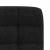 Scaune de sufragerie 6 buc. negru material textil GartenMobel Dekor