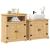 Set mobilier de baie „Corona”, 2 piese, lemn masiv de pin GartenMobel Dekor