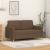 Canapea cu 2 locuri, maro, 120 cm, material textil GartenMobel Dekor