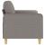 Canapea cu 2 locuri, gri taupe, 140 cm, material textil GartenMobel Dekor