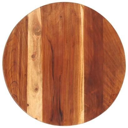 Blat de masă rotund, 40 cm, 25-27 mm, lemn masiv acacia GartenMobel Dekor