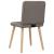 Scaune de sufragerie, 4 buc., gri taupe, material textil GartenMobel Dekor
