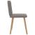 Scaune de sufragerie, 4 buc., gri taupe, material textil GartenMobel Dekor