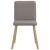 Scaune de sufragerie, 6 buc., gri taupe, material textil GartenMobel Dekor