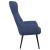 Scaun de relaxare, albastru, material textil GartenMobel Dekor