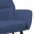 Scaun de relaxare, albastru, material textil GartenMobel Dekor