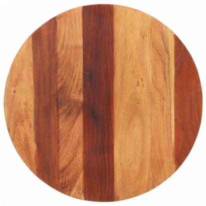 Blat de masă rotund, 60 cm, 25-27 mm, lemn masiv acacia GartenMobel Dekor
