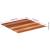 Blat de masă, 70x70 cm, 15-16 mm, lemn masiv de acacia GartenMobel Dekor