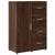 Dulapuri, 2 buc., stejar maro, 60x31x84cm, lemn prelucrat GartenMobel Dekor