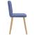 Scaune de sufragerie 4 buc țesătură Jeans Blue GartenMobel Dekor